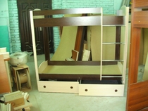 Кровать 2х ярусная с ящ!